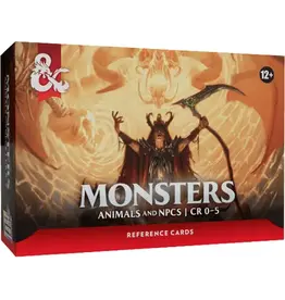 D&D D&D Cards Monsters Animals/NPC