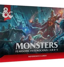 D&D D&D Cards Monsters Fearsome and Ferocious