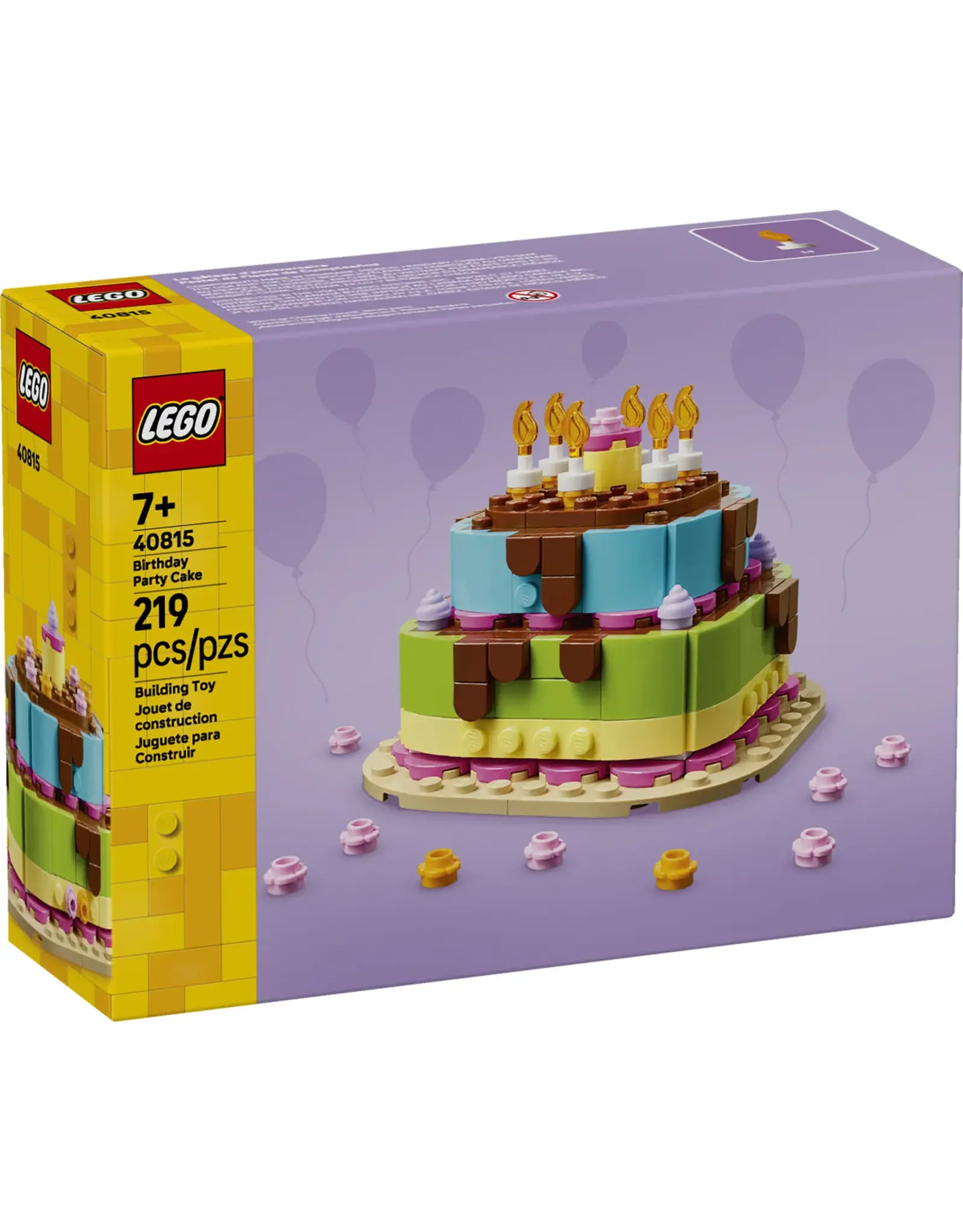 Lego Birthday Party Cake