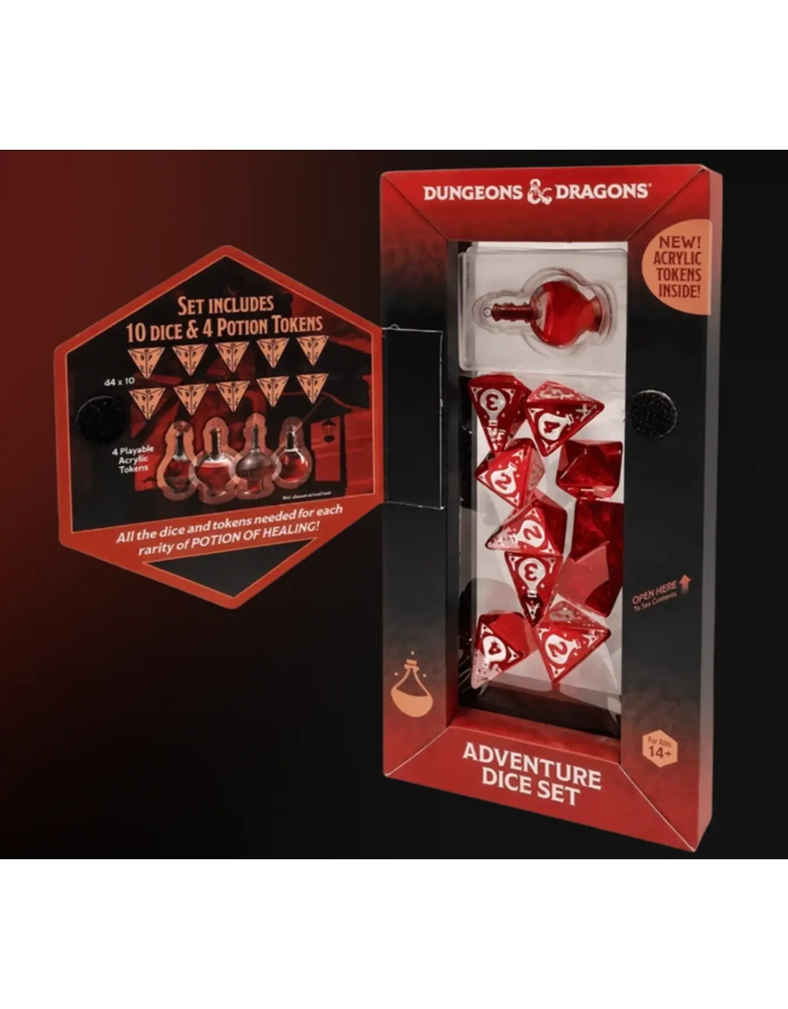 Sirius Dice 7-Set D&D: Adventure Dice: Potion of Healing