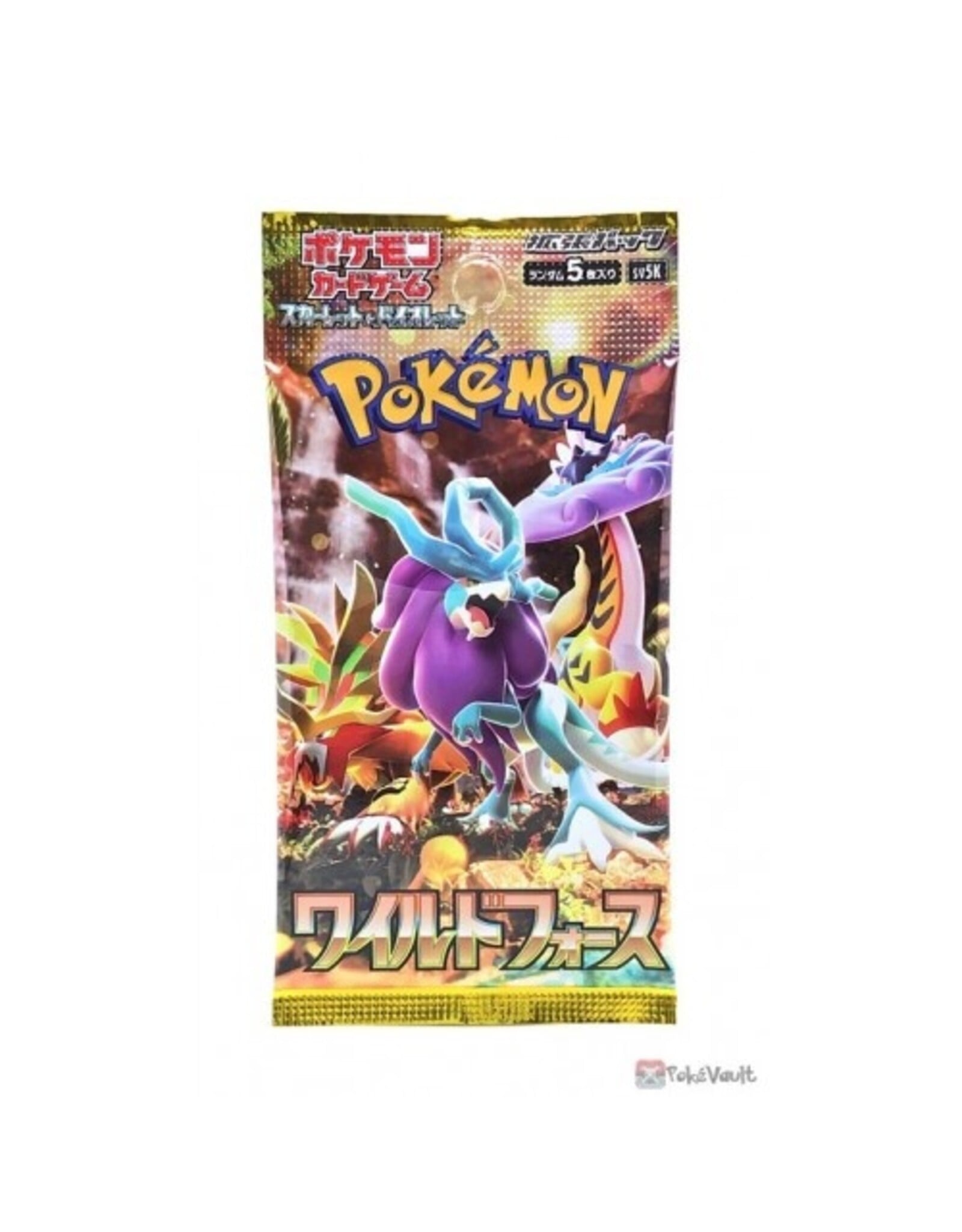 Pokemon Pokémon Wild Force Boosters (SV5K) Japanese Booster