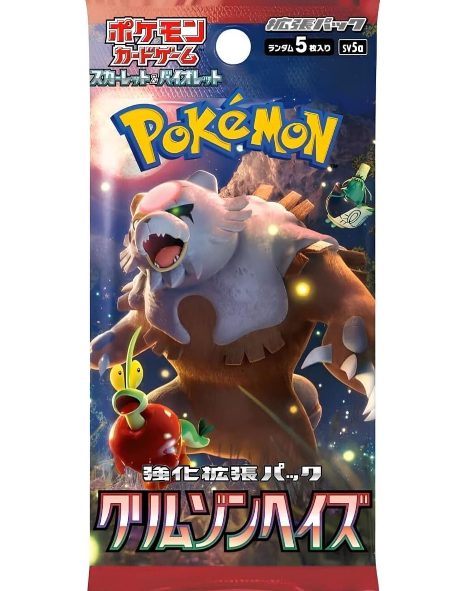 Pokemon Pokémon Crimson Haze Boosters (SV5a) Japanese Booster