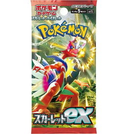 Pokemon Pokémon Scarlet ex Boosters (SV1S) Japanese Booster Pack