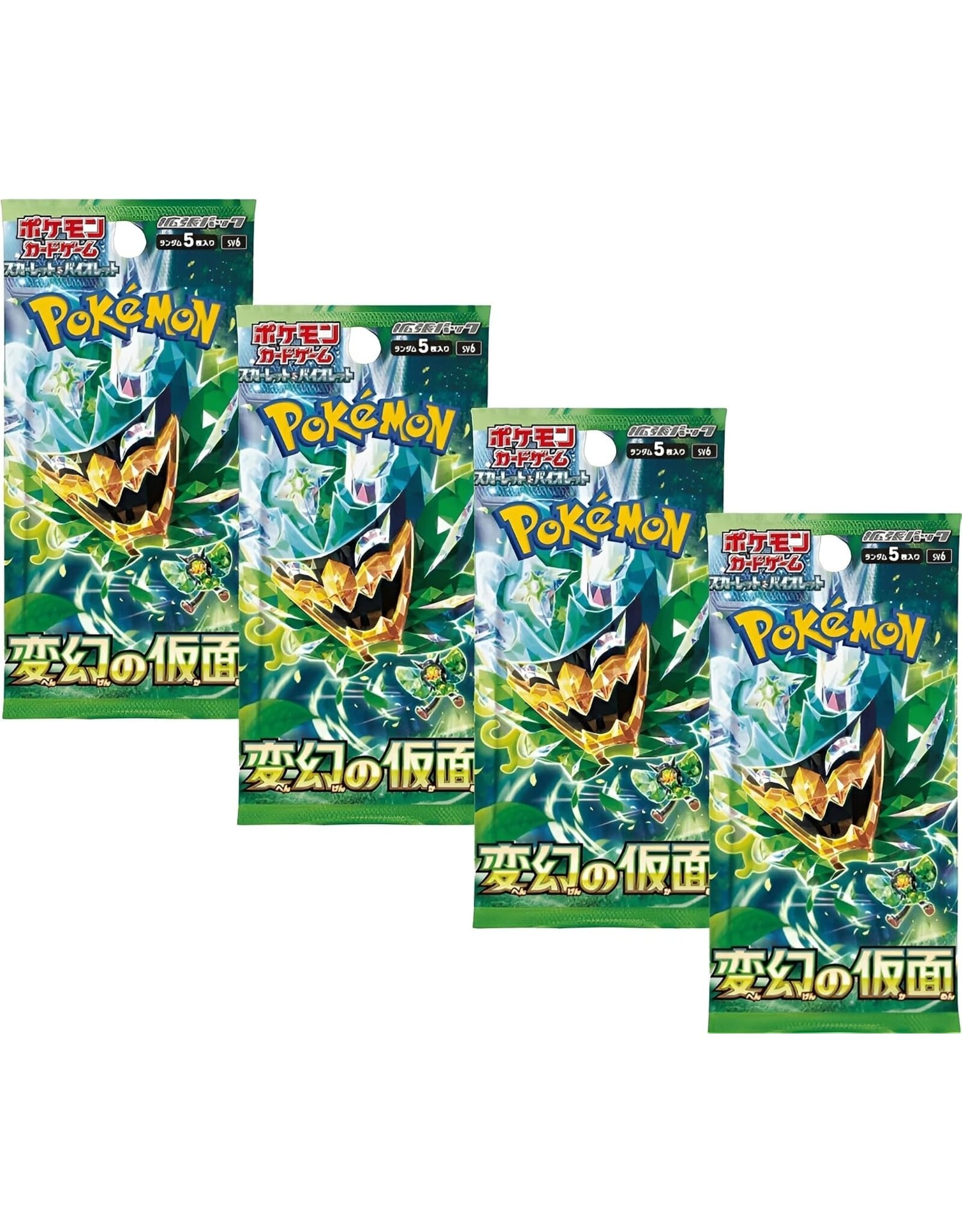 Pokemon Pokémon Mask of Change Boosters (SV6) Japanese Booster