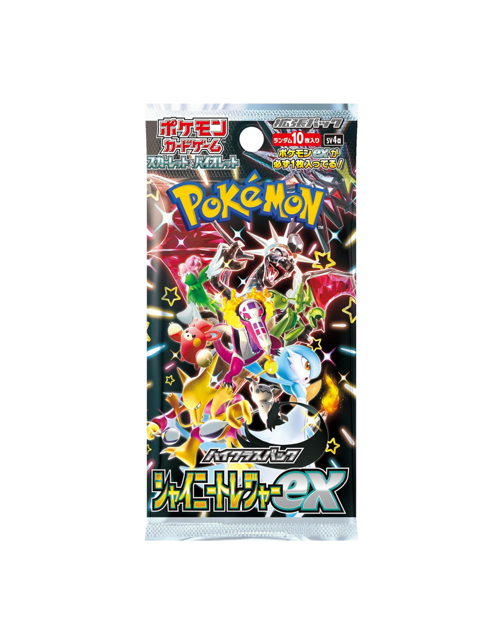 Pokemon Pokémon Shiny Treasure ex High Class Boosters (SV4A) Japanese Booster