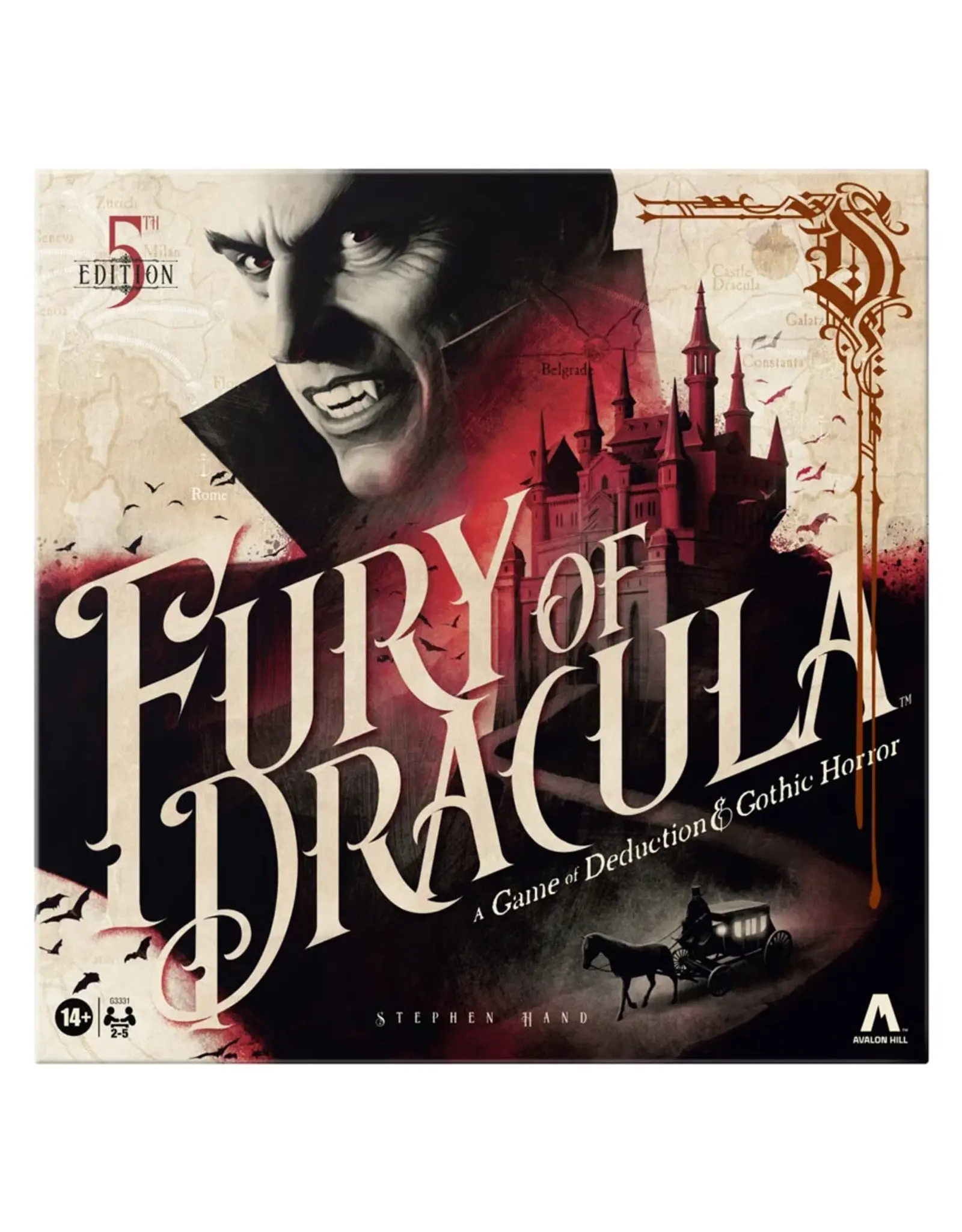 Hasbro Fury of Dracula 5th Edition