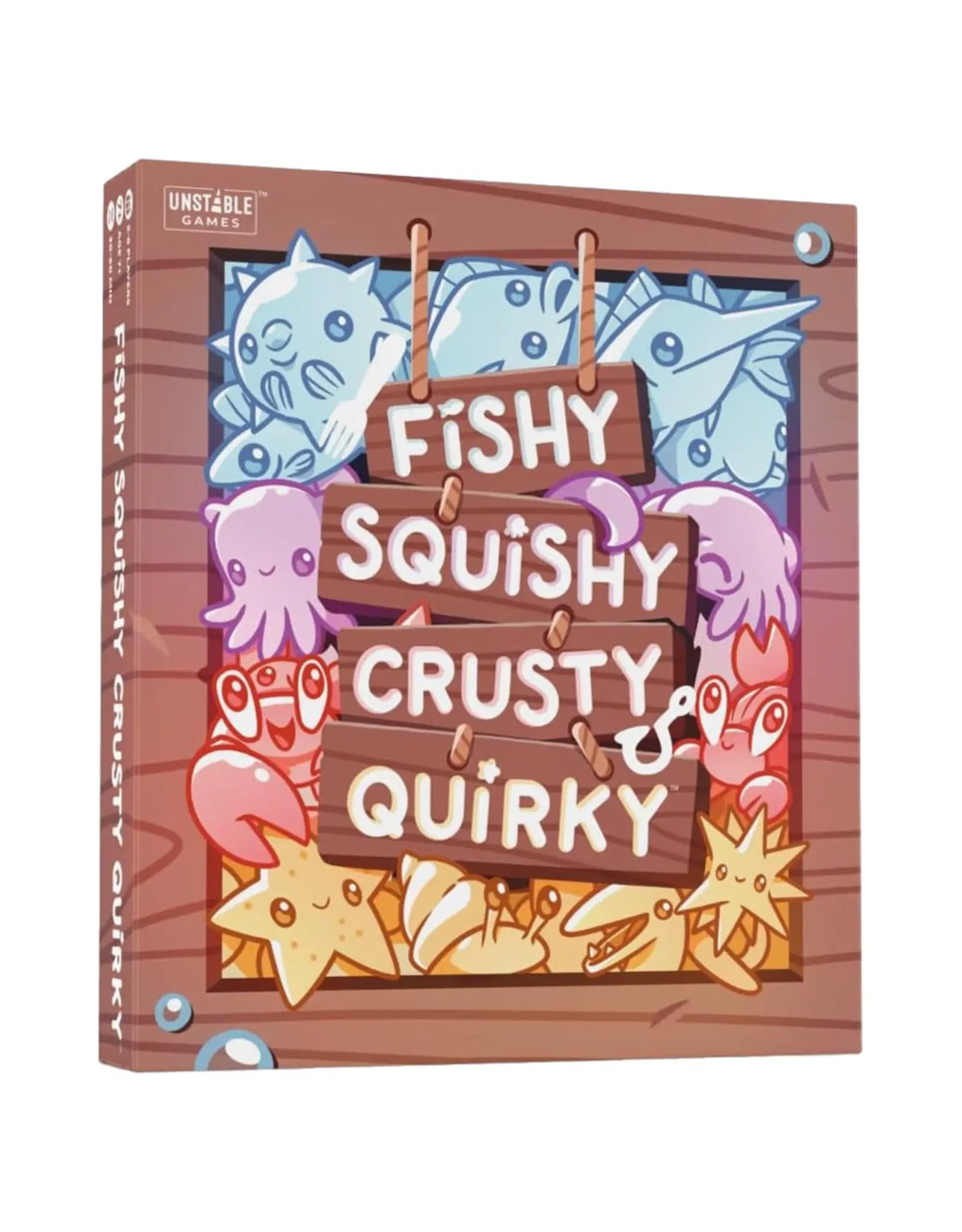 Tee Turtle Fishy, Squishy, Crusty & Quirky