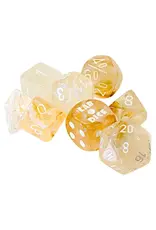 Chessex 7-Set Lab: Borealis Champagne/white