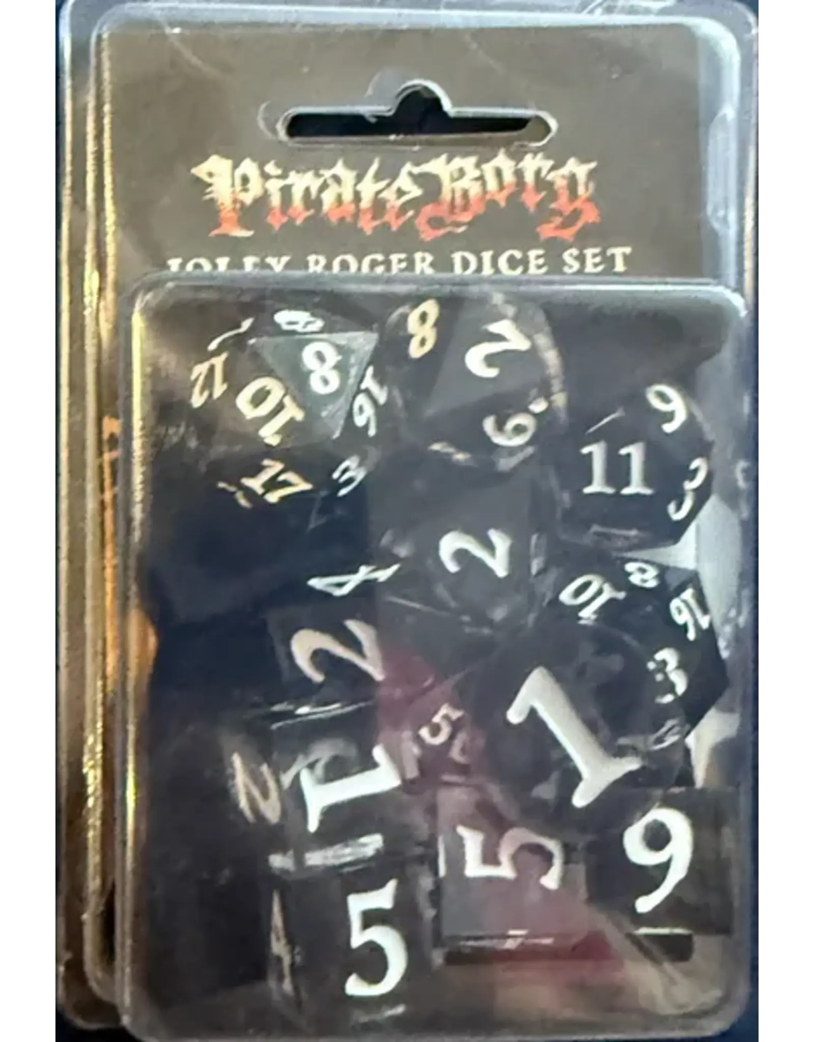 Free League Publishing PIRATE BORG Jolly Roger Dice Set