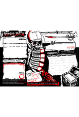 Free League Publishing PIRATE BORG Character/Ship Sheet Pad