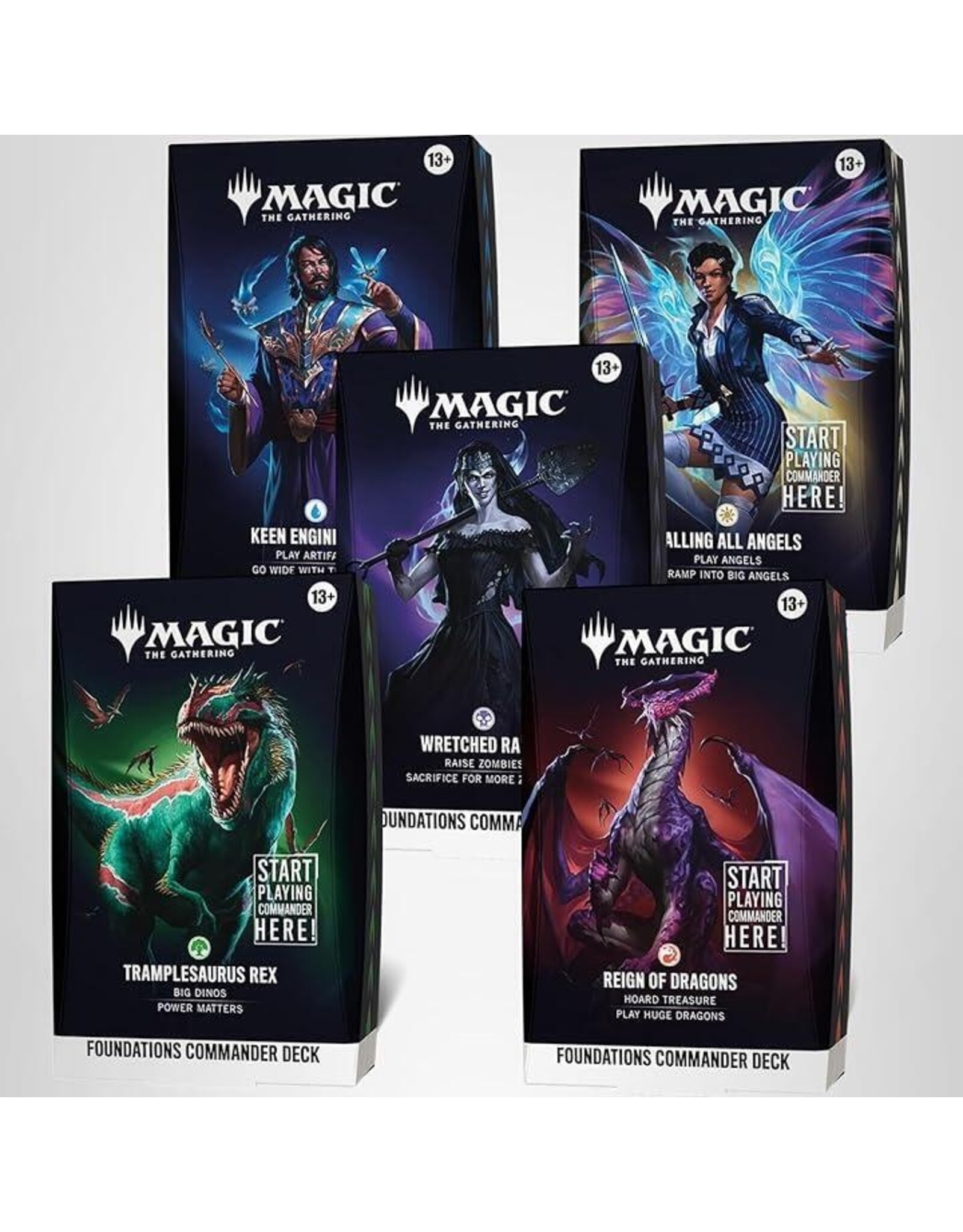 Magic Magic The Gathering: Fdn Foundations Commander Deck (5Ct)