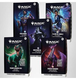 Magic Magic The Gathering: Fdn Foundations Commander Deck (5Ct)