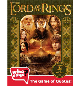 Who Says? Lord of the Rings