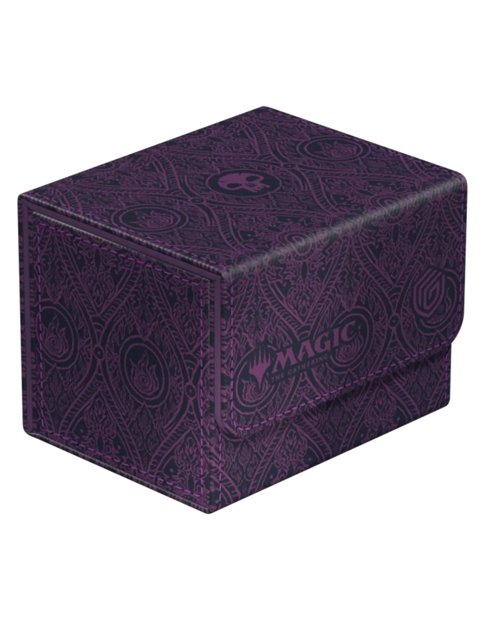 Ultimate Guard Deck Box: Sidewinder: 100+: Magic the Gathering: Avatar The Last Airbender: Mana Symbol Black