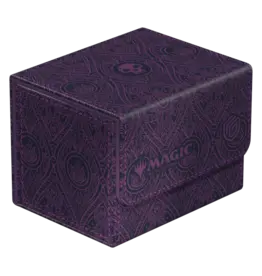 Ultimate Guard Deck Box: Sidewinder: 100+: Magic the Gathering: Avatar The Last Airbender: Mana Symbol Black