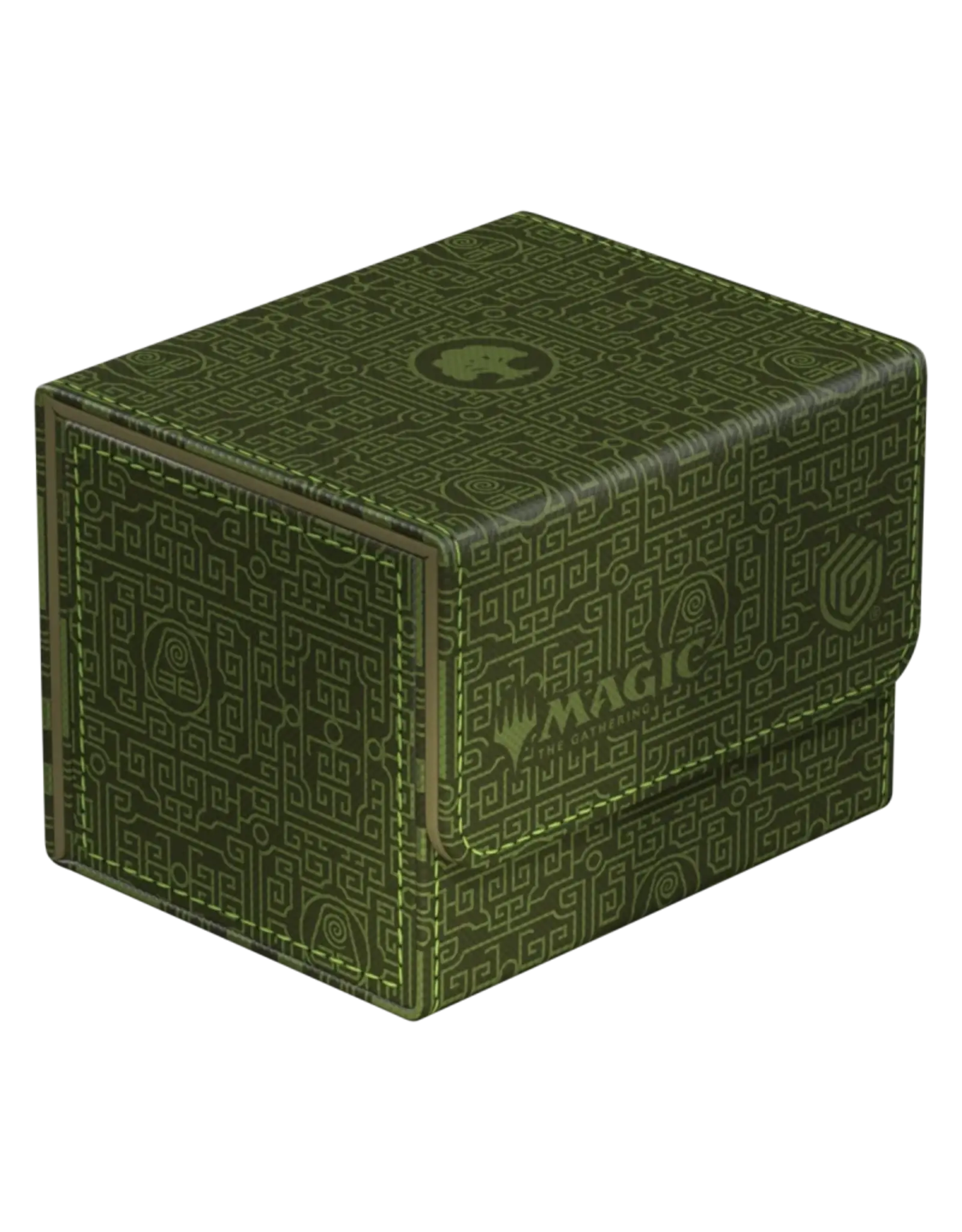 Ultimate Guard Deck Box: Sidewinder: 100+: Magic the Gathering: Avatar The Last Airbender: Mana Symbol Green