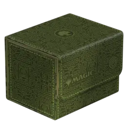Ultimate Guard Deck Box: Sidewinder: 100+: Magic the Gathering: Avatar The Last Airbender: Mana Symbol Green
