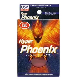 KMC Deck Protector: Premium Hyper Phoenix: Red (100)
