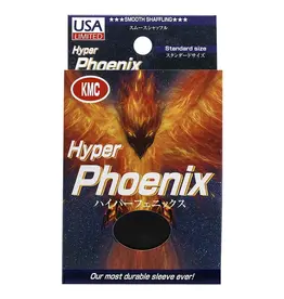 KMC Deck Protector: Premium Hyper Phoenix: Black (100)