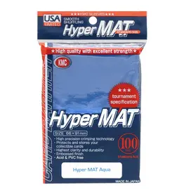 KMC Deck Protector: Hyper Mat: Aqua (100)