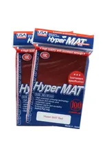 KMC Deck Protector: Hyper Mat: Red (100)