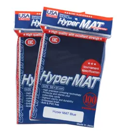 KMC Deck Protector: Hyper Mat: Blue (100)
