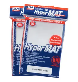 KMC Deck Protector: Hyper Mat: White (100)