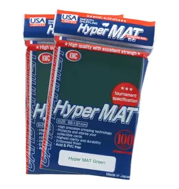 KMC Deck Protector: Hyper Mat: Green (100)