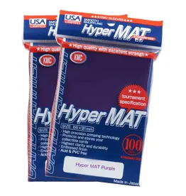 KMC Deck Protector: Hyper Mat: Purple (100)