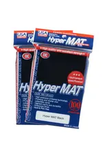 KMC Deck Protector: Hyper Mat: Black (100)