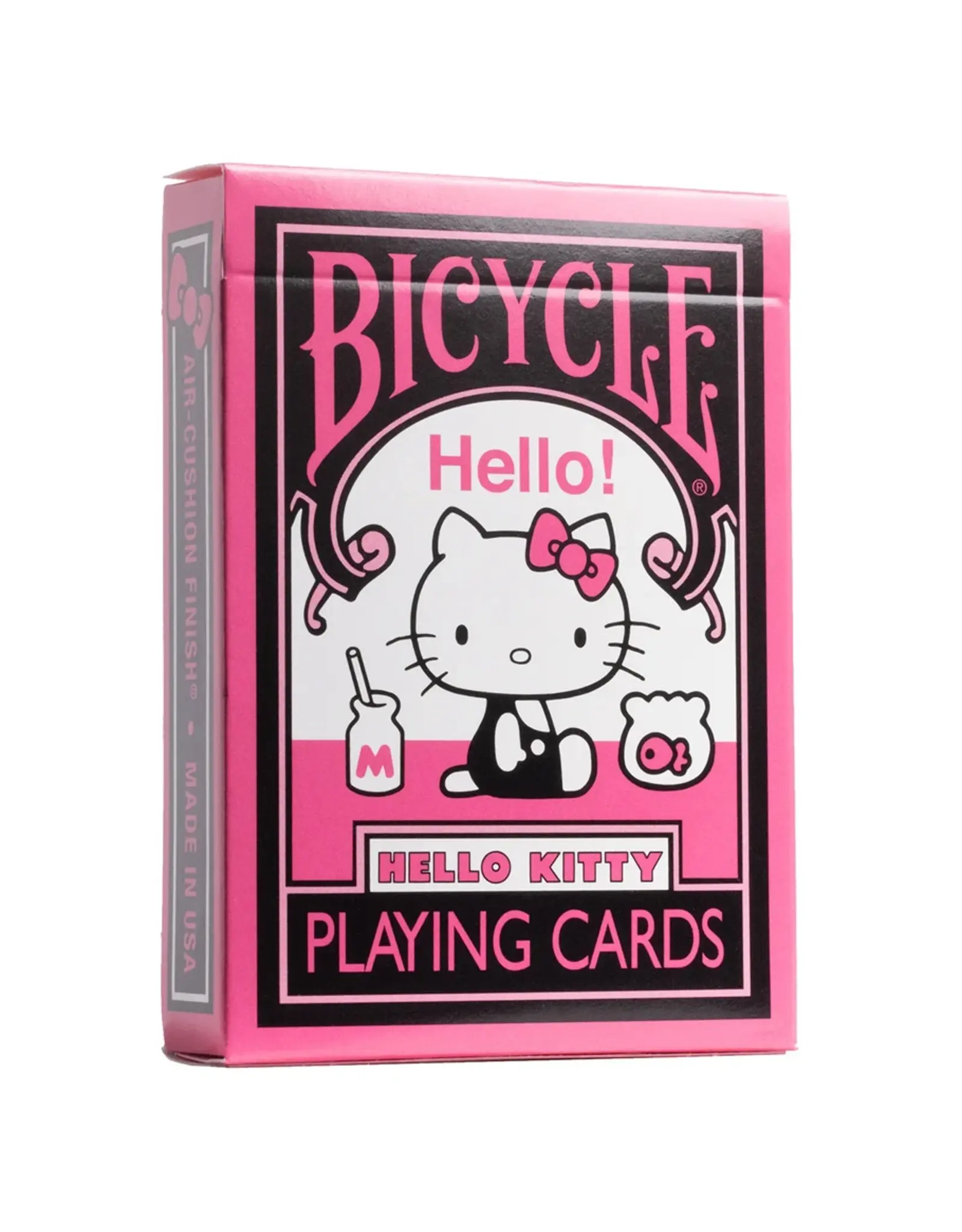 Bicycle Playing Cards: Bicycle: Hello Kitty Black and Pink