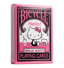 Bicycle Playing Cards: Bicycle: Hello Kitty Black and Pink