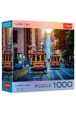 Trefl Puzzle: Cable Cars 1000 Piece (Trefl Red)