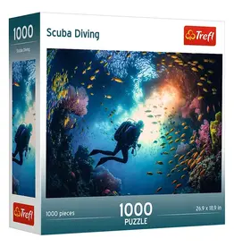 Trefl Puzzle: Scuba Diver 1000 Piece (Trefl Red)
