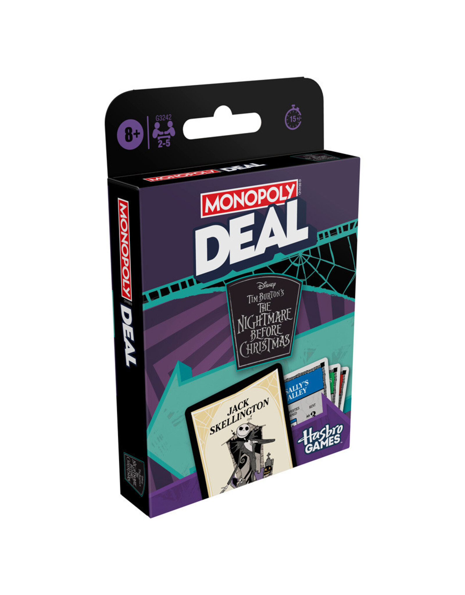 Hasbro Monopoly Deal: Nightmare Before Christmas