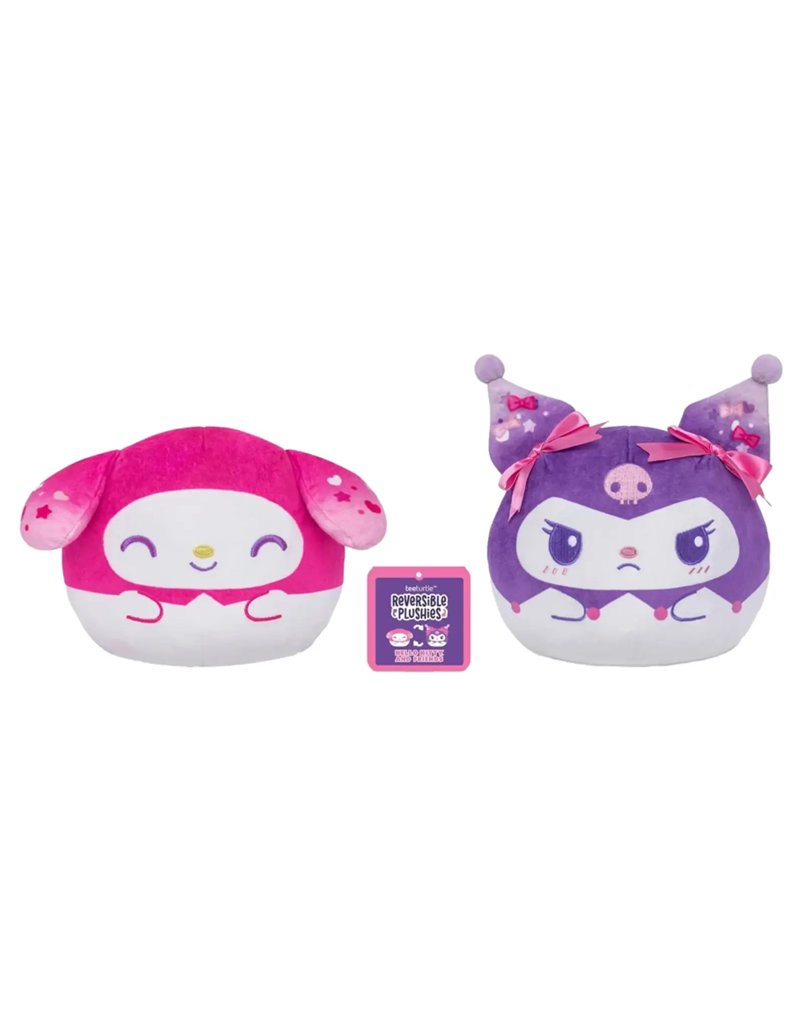 Tee Turtle Plushie 6": Sanrio: My Melody/Kuromi Purple