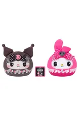 Tee Turtle Plushie 6": Sanrio: My Melody/Kuromi Black