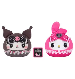 Tee Turtle Plushie 6": Sanrio: My Melody/Kuromi Black