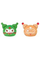 Tee Turtle Plushie 4": Sanrio: Kuromi/Gingerbread