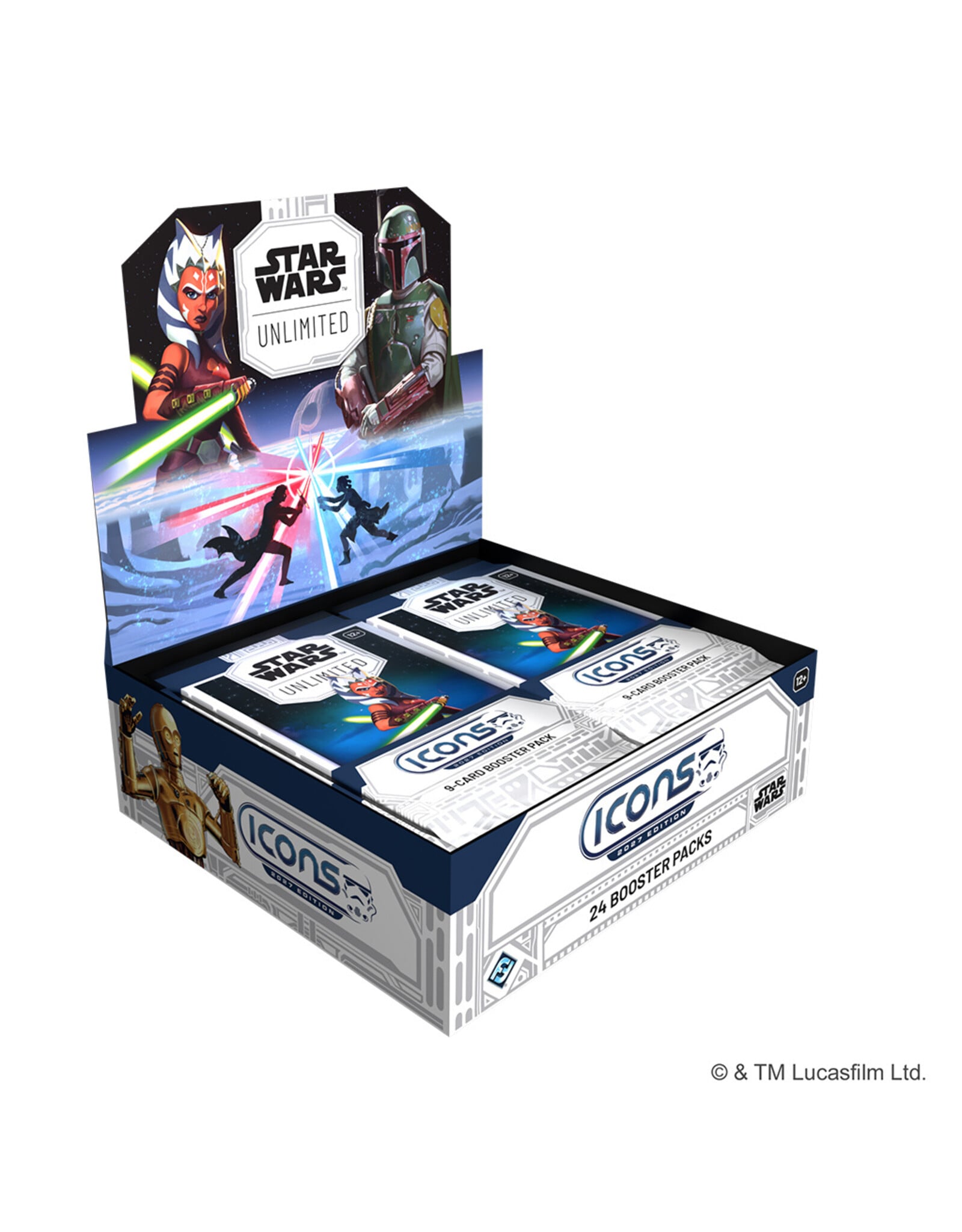 Fantasy Flight Games Star Wars: Unlimited - Icons 2027 Edition: Booster Display