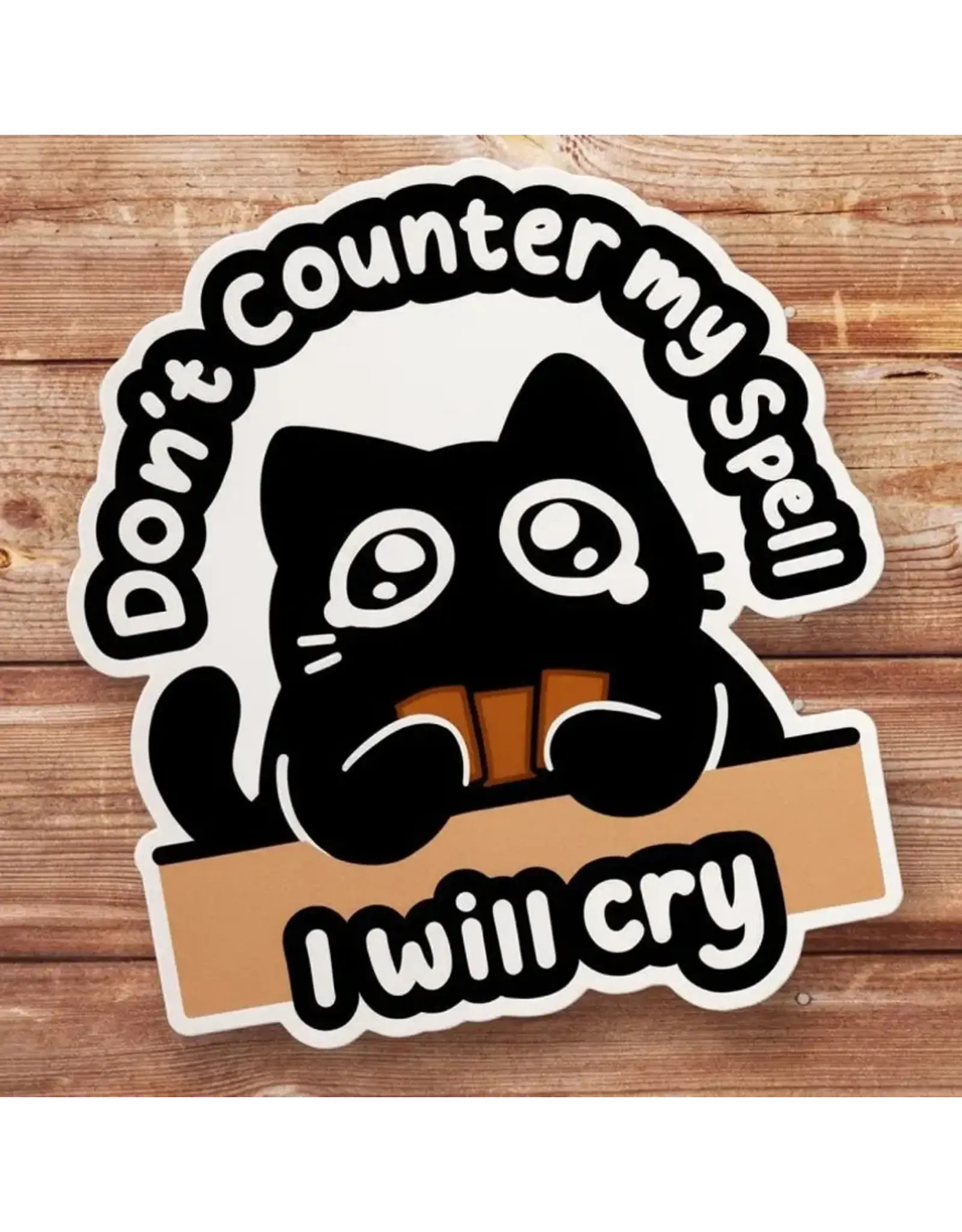 Mamori Decals Mamori Decals: Black Cat Counter Spell Sticker