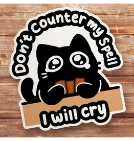 Mamori Decals Mamori Decals: Black Cat Counter Spell Sticker