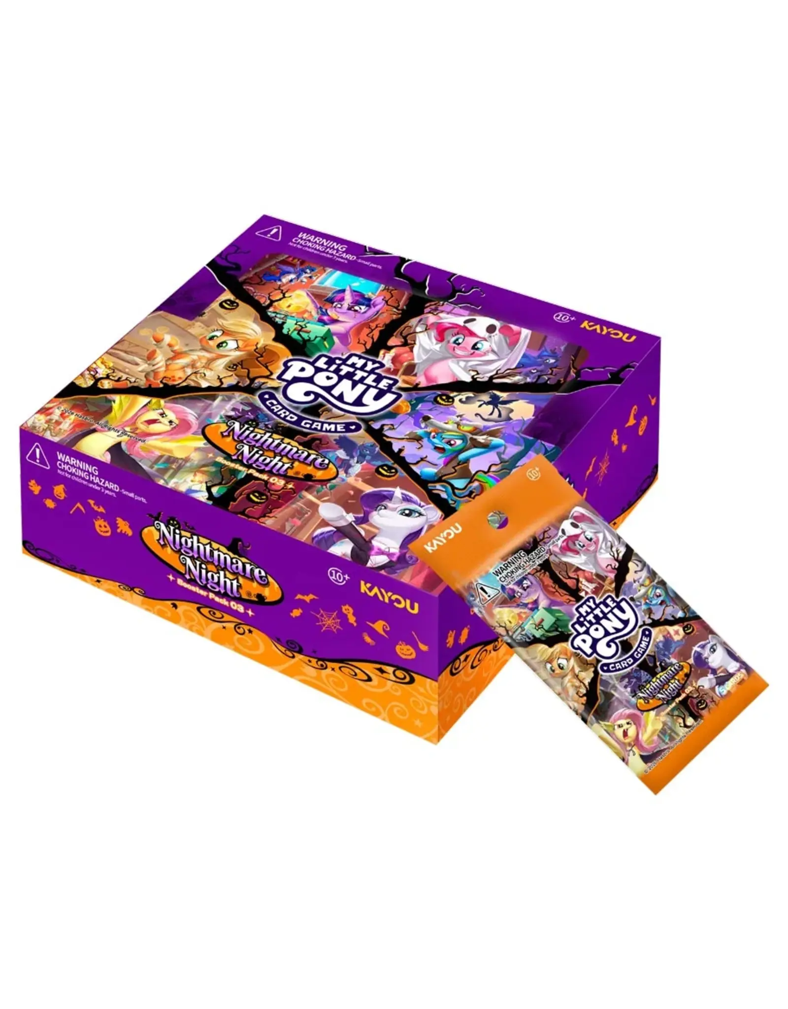 Kayou Trading My Little Pony Trading Card Game: Nightmare Night Booster Display