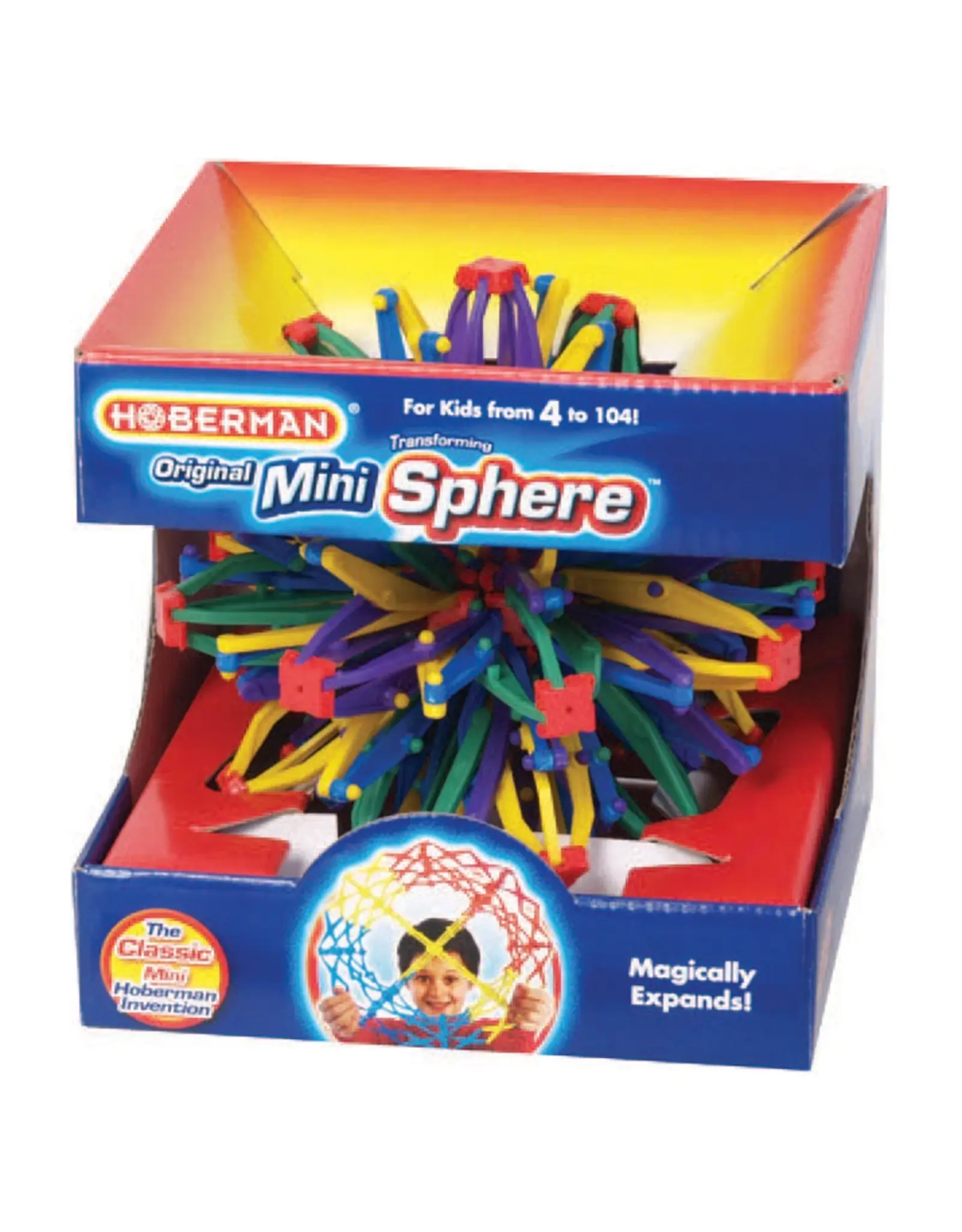 John Hansen Company Hoberman Mini Sphere: Rainbow