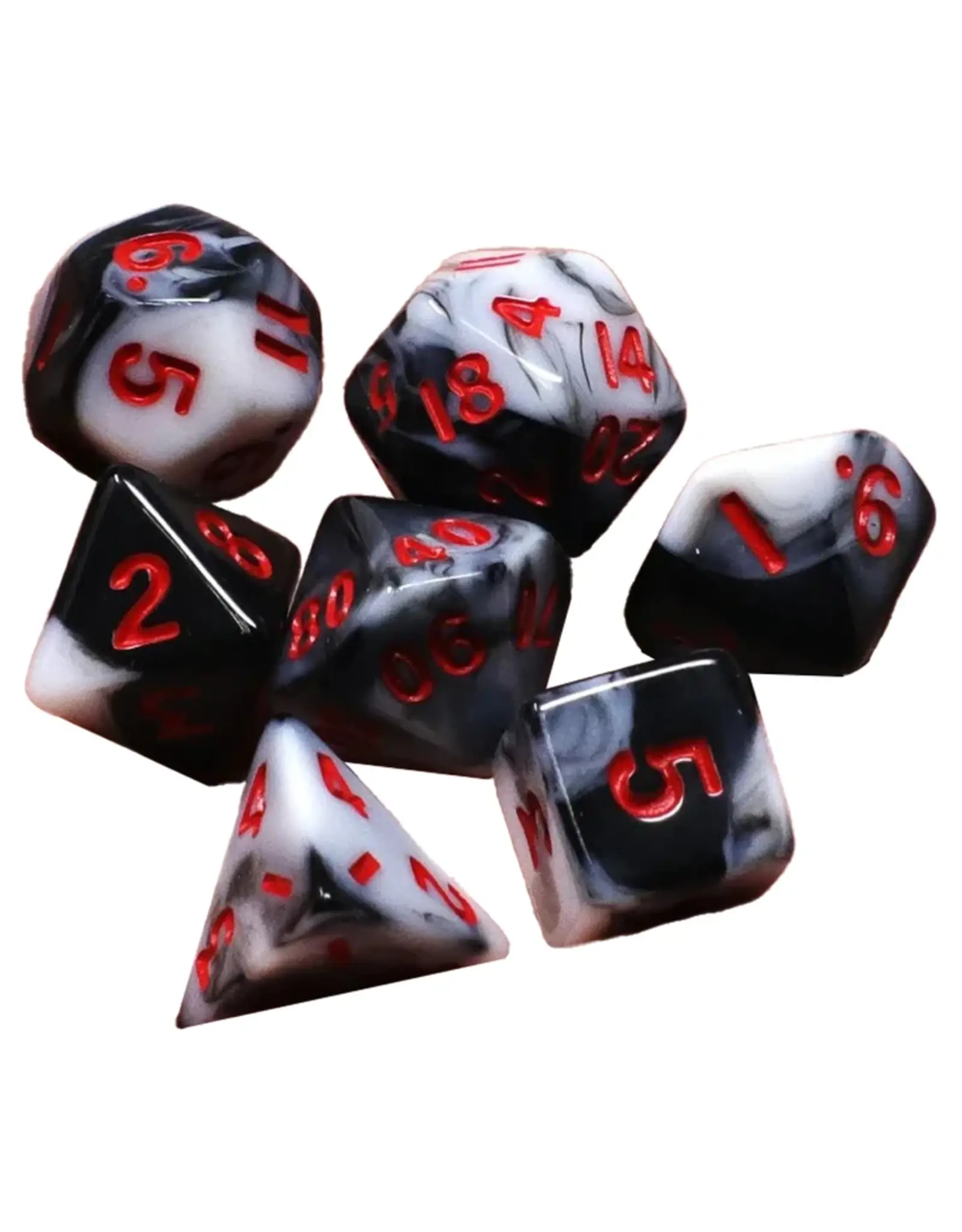 Die Hard Dice 7-Set: Critlings Mini: Crimson Noir