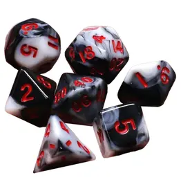 Die Hard Dice 7-Set: Critlings Mini: Crimson Noir