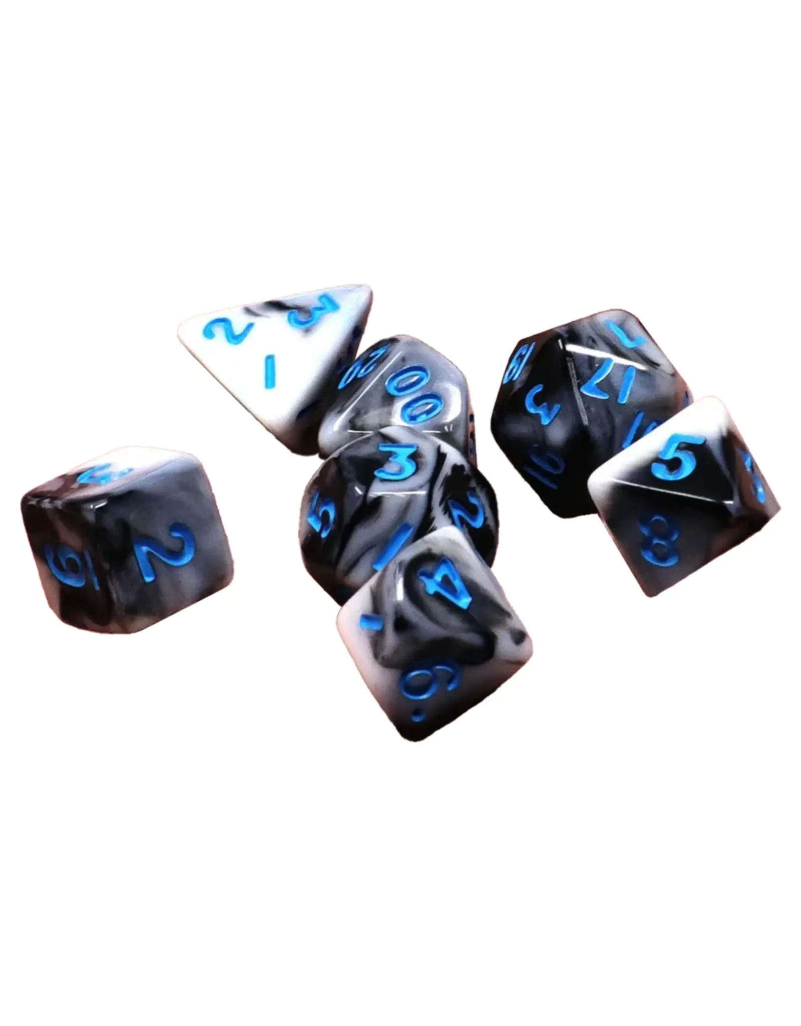 Die Hard Dice 7-Set: Critlings Mini: Cobalt Noir