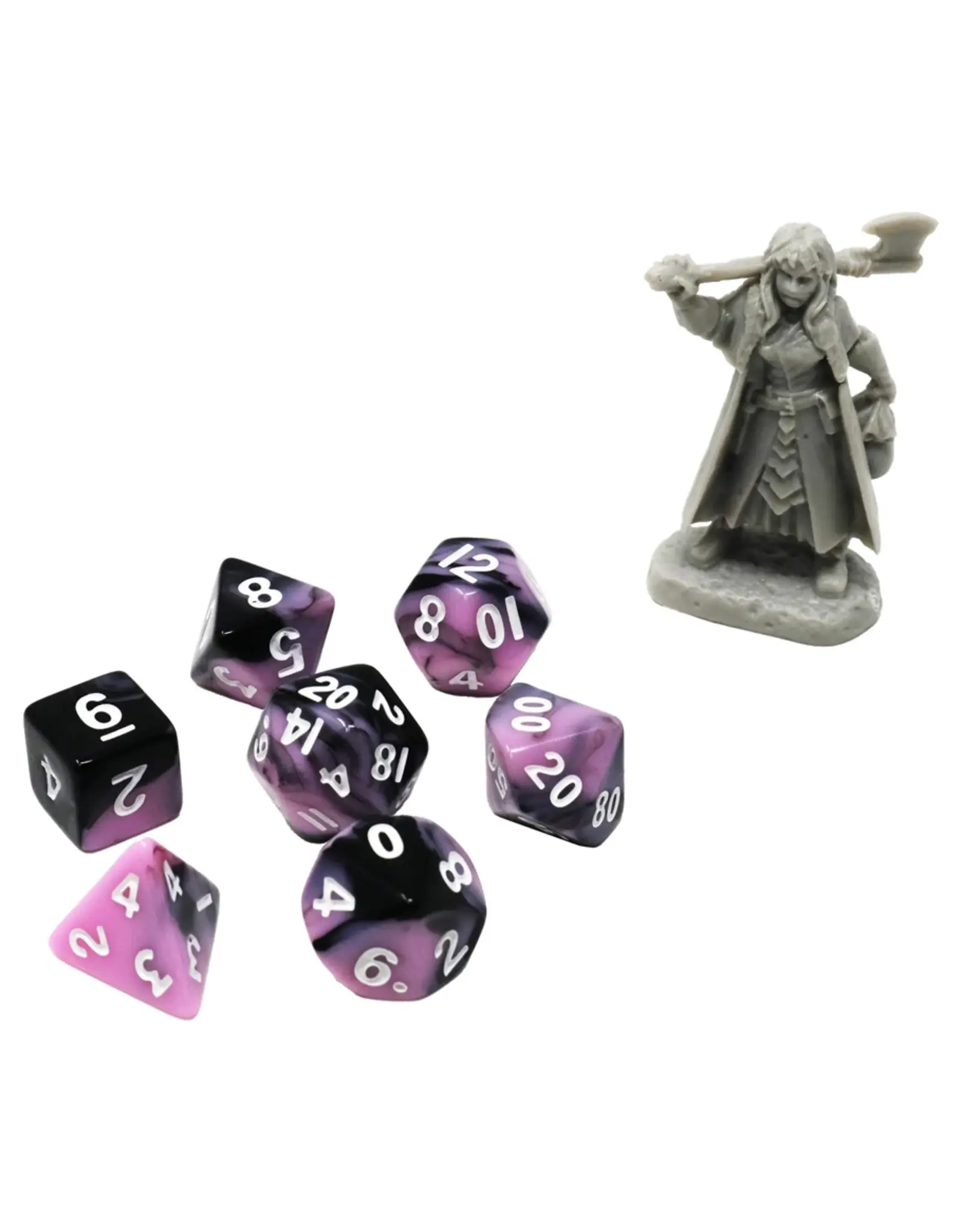 Die Hard Dice 7-Set: Critlings Mini: Shadow Petal