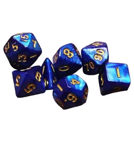 Die Hard Dice 7-Set: Critlings Mini: Fountain Blue