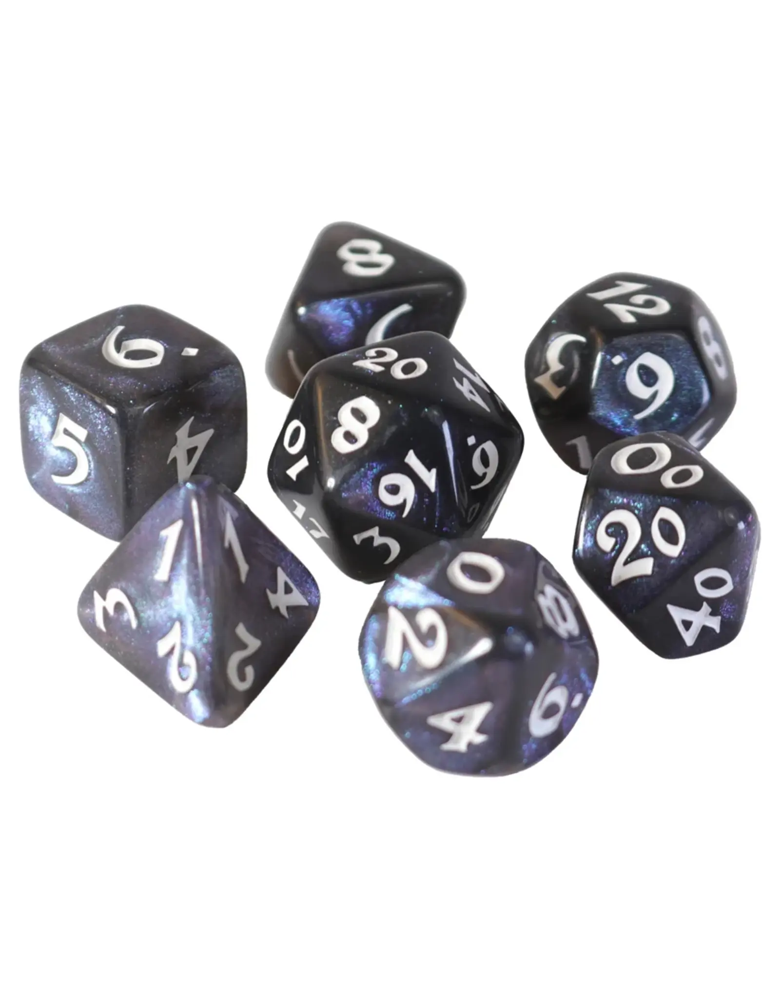 Die Hard Dice 7-Set: Elessia Kybr: Passion with White
